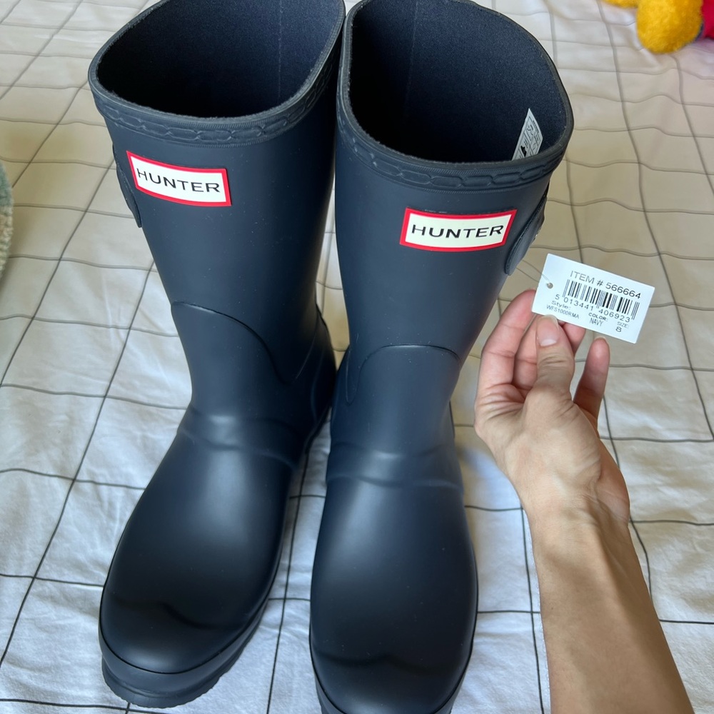 Hunter rain boots